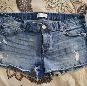 Express Denim Shorts